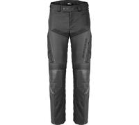 Spidi Vent Pro, pantalon en cuir/textile H2Out 56 Noir Noir