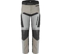Spidi Vent Pro, pantalon en cuir/textile H2Out 58 Noir/Gris Clair Noir/Gris Clair