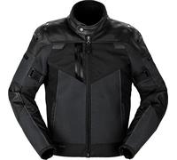 Spidi Vent Pro, veste en cuir/textile H2Out 52 Noir Noir