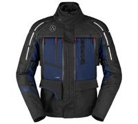 Spidi 4 Season V3 H2Out Veste textile imperméable, noir/bleu, Taille 3XL