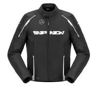 Spidi Dragon H2OUT Veste textile moto imperméable, Noir/Blanc, Taille 5XL