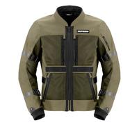 Spidi Tech Armor 2 Veste textile moto, Vert militaire, Taille 4XL