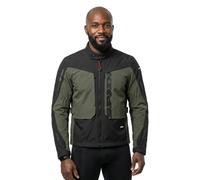 Spidi Terran Tex Blouson textile de moto, Vert militaire, Taille S
