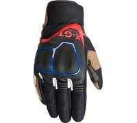 Spidi X-GT, gants XL Noir/Marron/Rouge/Bleu Noir/Marron/Rouge/Bleu