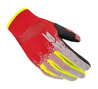 Spidi X-Knit Gants de moto, noir-rouge, taille S pour homme