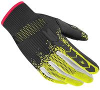 Spidi X-Knit Gants de moto, noir-jaune, taille 2XL pour homme