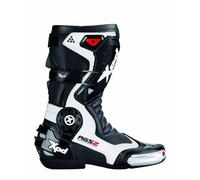 Spidi XP7-R Bottes de Moto, Noir/Blanc, 38