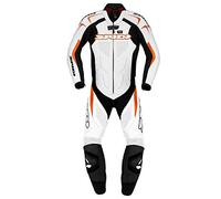 Spidi Y124-087- 56 Combinaison Moto, Noir/Orange, 56
