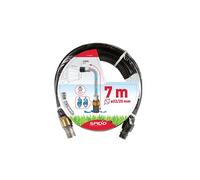 Spid'O 3020 Kit d'Aspiration pour Pompe d'Arrosage, Longueur 7m, diamètre 22mm, Noir