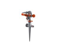 SPIDO - Asperseur Plastique avec Pique - Arrosage Uniforme en Saccade - Angle Réglable 30° à 360° - Débit 450 L/h - Portée 11 m