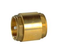 SPID'O - Clapet Anti-Retour Laiton pour Pompe - Protection Circuit Eau - Filetages FF/FM/MM (FF 26/34)