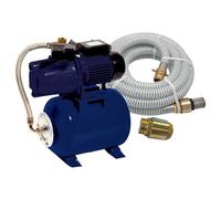 Spid'o - Kit aspiration - Groupe de Surpression BF 100/20 - Pompe 1000 W - Débit 4000 L/h - Réservoir 24 L - Pression max 4,5 bars - tuyau 7m