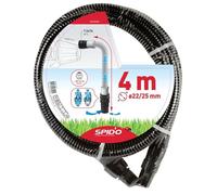 SPID'O - Kit d’aspiration 4 m Ø22/25 mm avec clapet anti-retour