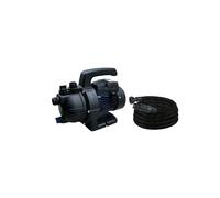 SPIDO - Kit pompe d’arrosage manuelle JC-800-P + kit aspiration 7 m - 800 W - Débit 3 6 m³/h - Pression 3 7 bars