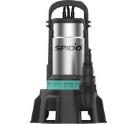 Spid'O - Pompe d'Évacuation Eaux Chargées et Salées ECS 1000-1000 W - Débit 21 m³/h - Immersion 10 m - Passage Ø35mm