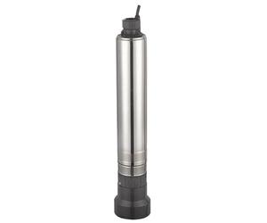 Spid'O pompe immergé Subinox 7 pour puits et forage, moteur 900W et 7 tubrines pour un débit max de 5,1M3/H à une hauteur de refoulement max de 17m et une pression maxi de 5,1 bar