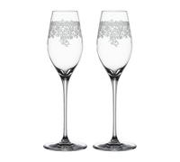 Spiegelau Arabesque Verre à champagne 30 cl Lot de 2 Transparent