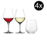 Spiegelau Authentis Lot de 12 verres en verre transparent