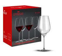 Spiegelau Hi-Lite 1750477 Lot de 4 verres à vin rouge en cristal 679 ml Passe au lave-vaisselle