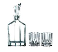 Spiegelau & Nachtmann Aspen 0090024-0 à Whisky Ensemble 3 pièces Carafe à décanter et Verres