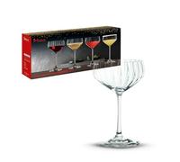 Spiegelau & Nachtmann, LifeStyle 4450178 Lot de 4 bols à cocktail en verre à coupe à champagne en cristal 310 ml