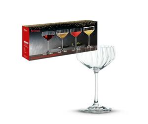 Spiegelau & Nachtmann, LifeStyle 4450178 Lot de 4 bols à cocktail en verre à coupe à champagne en cristal 310 ml