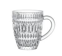 Spiegelau & Nachtmann, Lot de 2 tasses à café Ethno Barista 104908 - En cristal - 392 ml