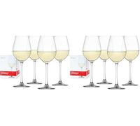 Spiegelau & Nachtmann, Verre en Cristal, Salute, Transparent, 4 x 465 ML (Lot de 2)