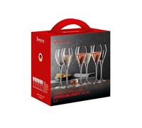Spiegelau Sparkling Party Coffret Cadeau, Verres à Champagne, Lot de 6