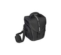PEDEA Sacoche pour Appareil Photo *Essex* Sac Photo pour Appareil Photo Reflex avec Protection Contre la Pluie, bandoulière et Compartiments pour Accessoires, Taille L Noir/Gris