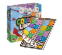 SPIEL DAS! Verlag Bloc de Rechange Colour Lines pour Jeu de dés à partir de 8 Ans