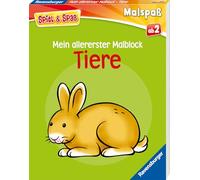 Spiel & Spaß - Mein allererster Malblock Tiere