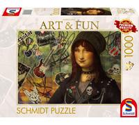 Spiele 58529 Markus Binz Mona Lisa 2024 Puzzle 1000 Pièces Multicolore