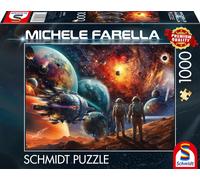 Spiele 58536 Puzzle De 1000 Pièces Michele Farella Couleurs Cosmiques Voyage Dans L'espace, Multicolore