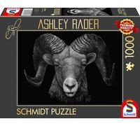 Spiele Puzzle 58540 Dominance Bélier Sous Le Signe Du Feu Ashley Rader 1000 Pièces, Multicolore