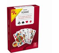 Spielkartenfabrik ASS Altenburg - Rami pour seniors (cartes extra grandes et signes de coin extra grands)