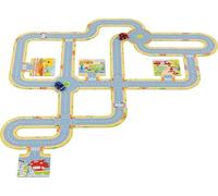 Spielstraße mit 2 Fahrzeugen