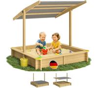 SPIELWERK Bac à Sable en Bois Fritzi