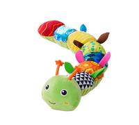 Spielzeug 0 3 6 Monate Musical Raupe Kuscheltier mit Greifling Rassel Spiegel Spielzeug, Babys Stofftier Sensorik Spielzeugg, Neugeborenes Junge Mädchen Kinder Weihnachten Geschenk