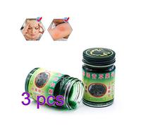 spier 3 Pcs Baume Thaïlandais Pommade Aux Herbes Vertes Massage Articulations Musculaires Baume Aches Entorse - 50g