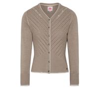 SPIETH & WENSKY Cardigan 'Abby' taupe, Taille XL