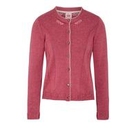 SPIETH & WENSKY Cardigan 'Arianna' fuchsia / blanc, Taille XL