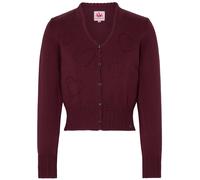 SPIETH & WENSKY Cardigan 'Gosina' rouge foncé, Taille XL