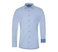 SPIETH & WENSKY Chemise folklorique 'Frankenau' bleu clair, Taille 45-46