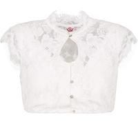 Spieth & Wensky - Chemisier tyrolien pour dames en blanc ou noir, Grimaldi (300360-1189)