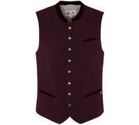 SPIETH & WENSKY Gilet folklorique 'FCB - Emscher' rouge foncé / noir, Taille 48