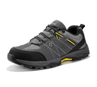 SPIEZ Chaussures De Securite Femmes, Chaussures De Sécurité Hiver, Chaussures De Sécurité Femme Légère Noir/Gris/Jaune EU37