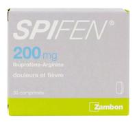 Spifen 200mg Ibuprofène Douleurs Et Fièvre 30 Comprimés