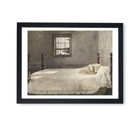 Spiffing Prints Andrew Wyeth - Master Bedroom - Petite affiche encadrée