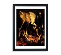 Spiffing Prints Caravaggio - La Conversion de Saint Paul - Grande affiche encadrée